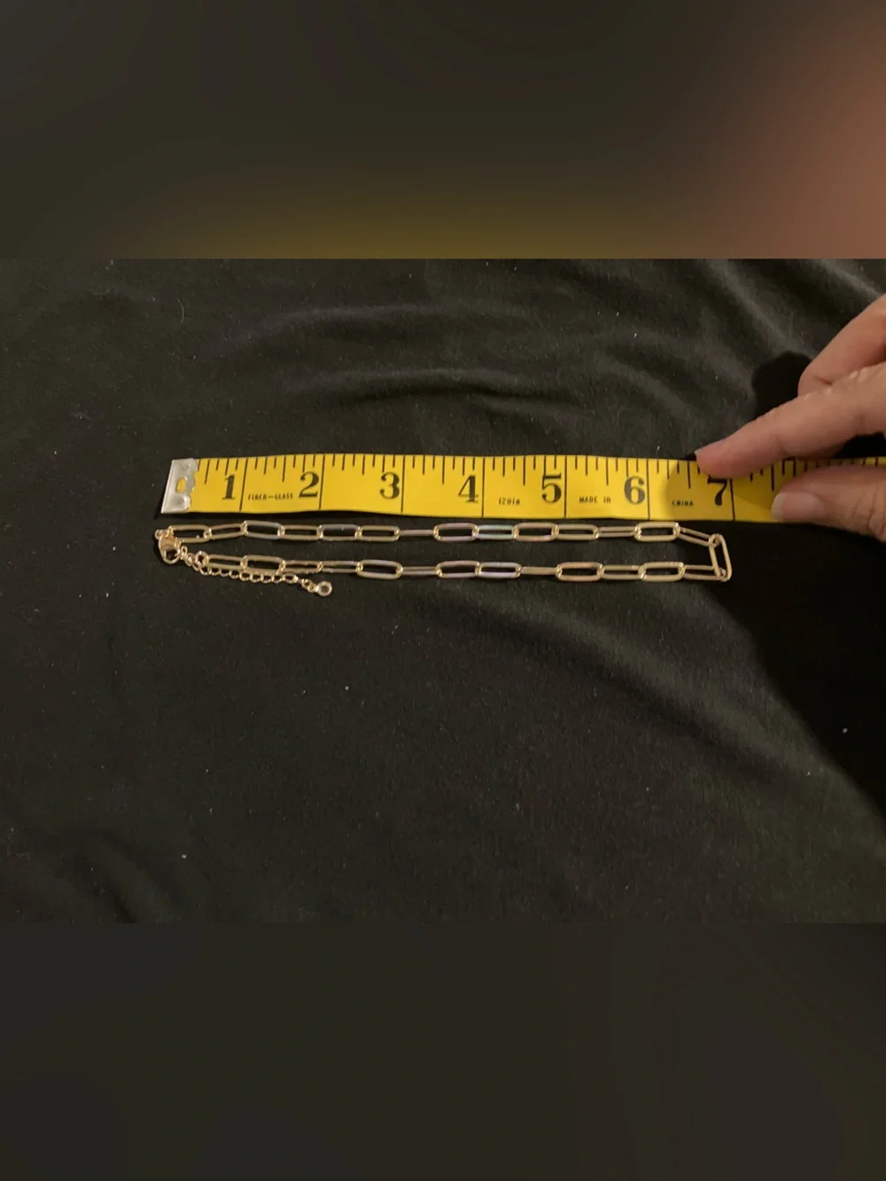 Gold Paperclip Link Necklace
